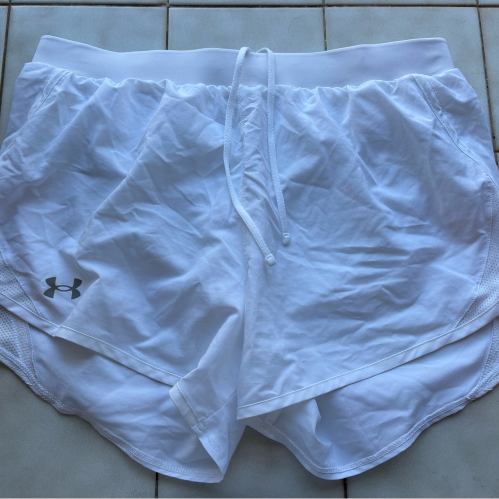 Under Armour Women's Athletic White Shorts